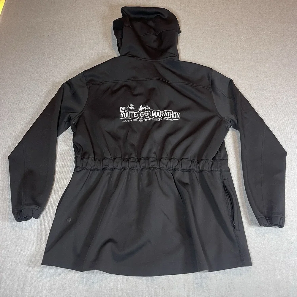 Lululemon Jacket‎ Women's Size 10 Black Full Zip Hooded Athletic